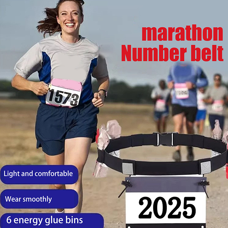 เข็มขัดวิ่งหมายเลขชุดเอวผ้ากัน - Running Belt บทวิจารณ์และราคา