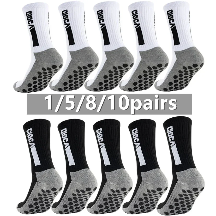 1/5/8/10 คู่ ถุงเท้าฟุตบอล/รัก - Sports Socks บทวิจารณ์และราคา