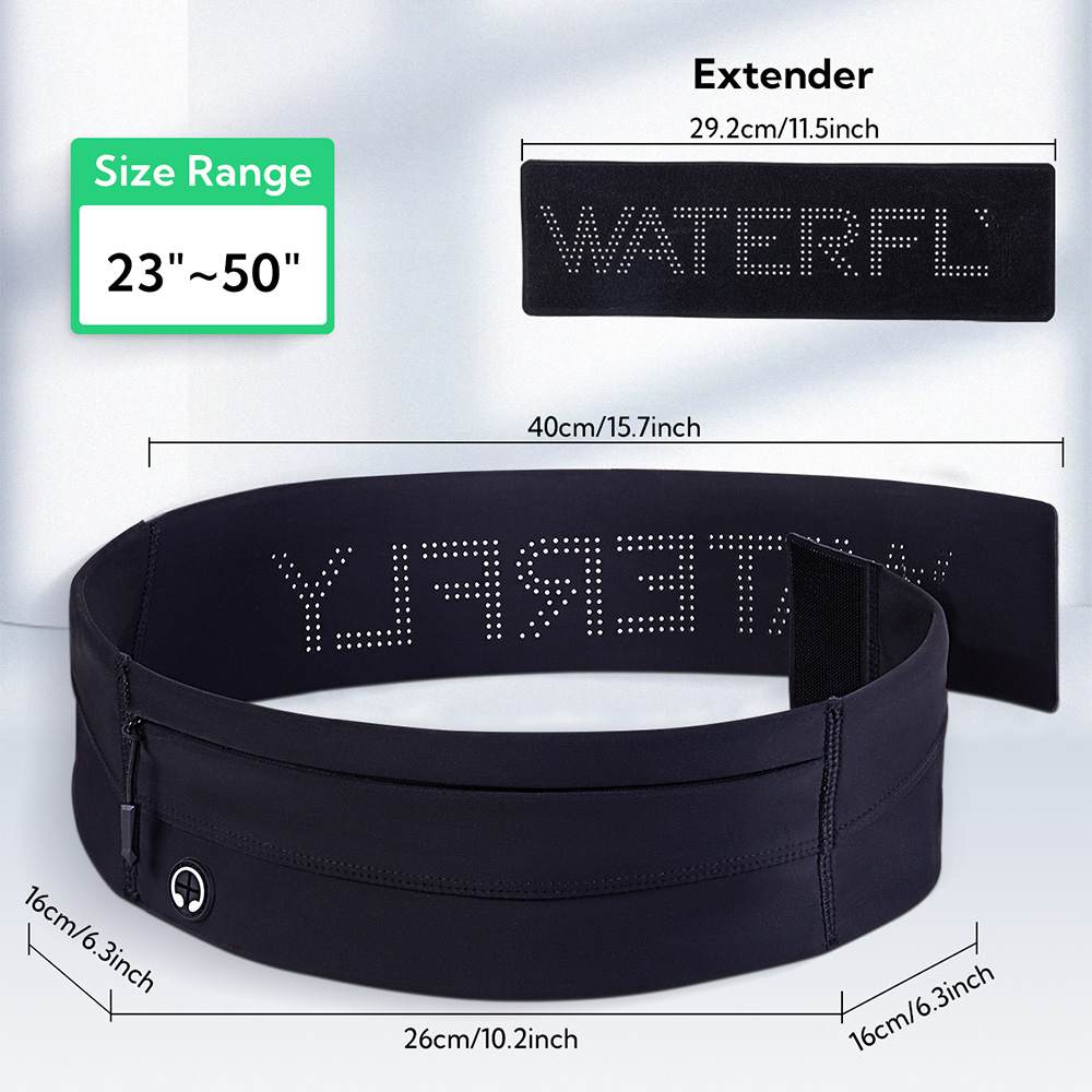 WATERFLY เข็มขัดวิ่ง Fanny Pac - Running Belt บทวิจารณ์และราคา