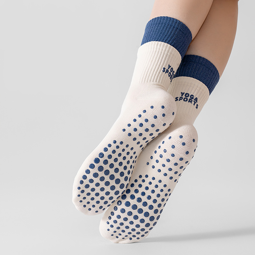 ถุงเท้าโยคะแบบซ้อนสองชั้น ดีไซ - Sports Socks บทวิจารณ์และราคา